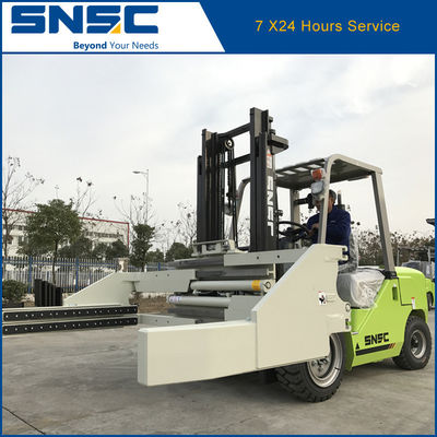 Yeşil Forklift Dizel 5 Ton SNSC 4000kg Yük Dizel Karşıt Denge