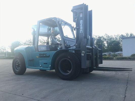 Özel 10 tonluk dizel forklift 3000mm-6000mm kaldırma yüksekliği