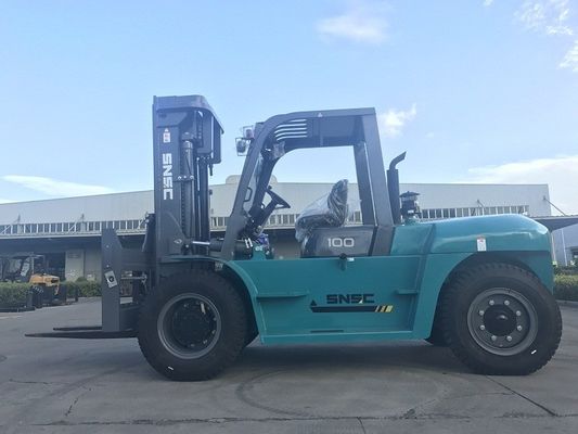 Özel 10 tonluk dizel forklift 3000mm-6000mm kaldırma yüksekliği