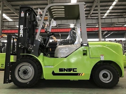 OEM 4 tonluk dizel çatal taşıyıcı SNSC dizel kaldırıcı 2 aşamalı direği