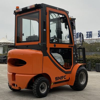 3.5 tonluk dizel çatal kaldırma kamyonları SNSC çatal kaldırma 3000mm-5000mm kaldırma yüksekliği