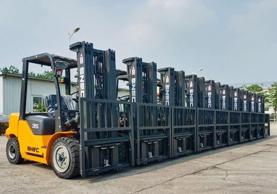 6600LBS 7700LBS Dizel Çatal Fabrikantları 3500kg Dizel Güçlü Çatal