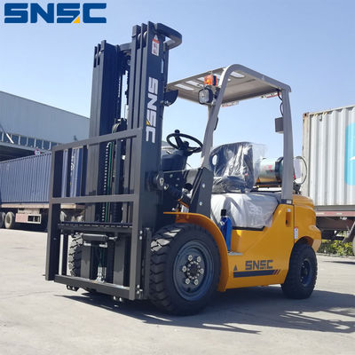 3T Doğal Gaz Propan Forklift Ağır Görevli LPG Güçlü Forklift