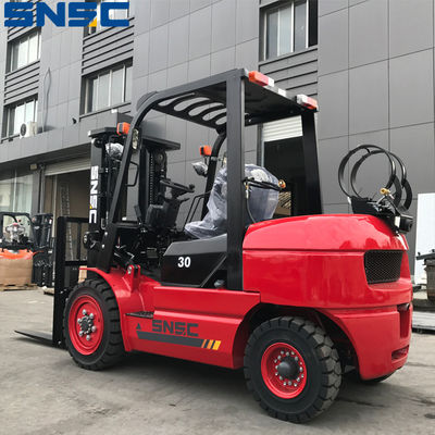 3t Fork Lift Truck FL30 LPG ile çalışan Forklift 3000mm~5000mm Asansör Yüksekliği