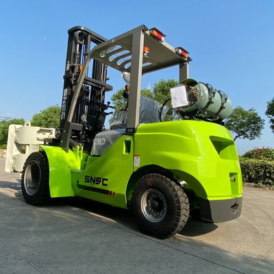 Doğal Gaz Forklift 3 ton LPG Çift Yakıtlı Forklift Kamyon Ağır
