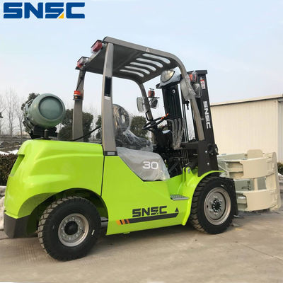 Doğal Gaz Forklift 3 ton LPG Çift Yakıtlı Forklift Kamyon Ağır