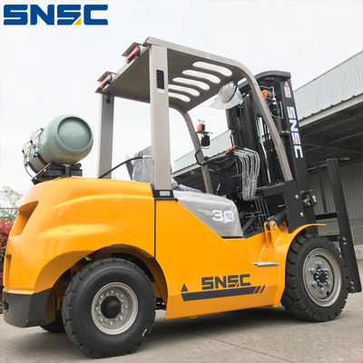 6m Yüksek direkli kaldırma Forklift LPG Gaz Forklift 3000kg Yük Kapasitesi