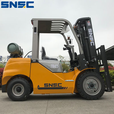 6m Yüksek direkli kaldırma Forklift LPG Gaz Forklift 3000kg Yük Kapasitesi