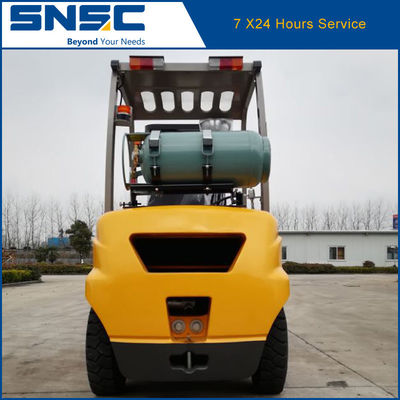 Japonya NISSAN K25 Benzin Çatal Aracı SNSC LPG Karşı Denge Çatal Aracı