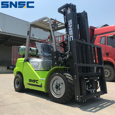 SNSC Benzinle çalışan 3,5 tonluk forklift kaldırma kamyonları