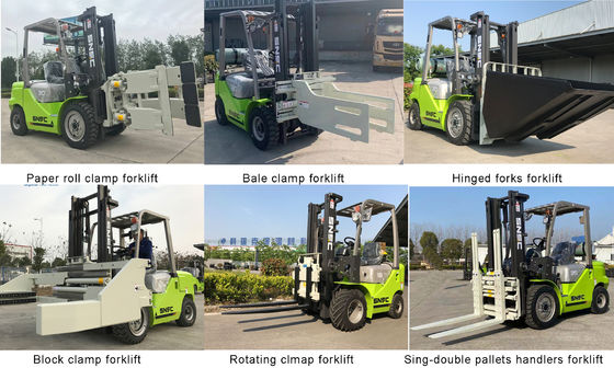 SNSC Benzinle çalışan 3,5 tonluk forklift kaldırma kamyonları