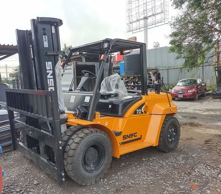 CE 7 Ton Propan Gaz Forklift ABD PSI Motoru ile Benzin Forklift