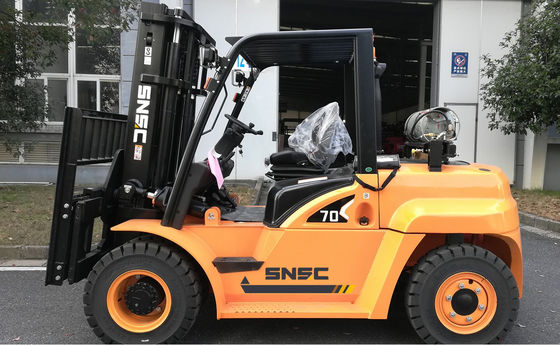 CE 7 Ton Propan Gaz Forklift ABD PSI Motoru ile Benzin Forklift