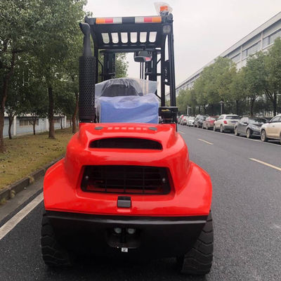 3.5 tonluk 4x4 Forklift Küçük Kaba Arazi Forklift FD35 Dizel Motoru