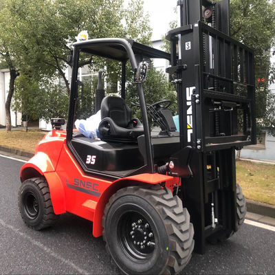Eklemli Forklift Sert arazi 3 ton 3,5 ton 4 ton 5 ton 4wd Forklift