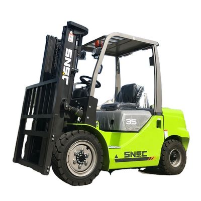YUNNEI Motor 3500kg Küçük Off Road Forklift