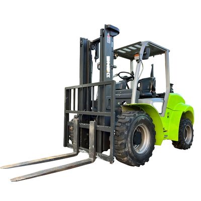 YUNNEI Motor 3500kg Küçük Off Road Forklift