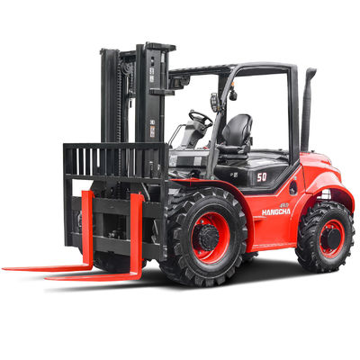 SNSC 5 Ton Kaba Arazi Forklift Üreticileri 2WD 4WD 5000KGs Yük