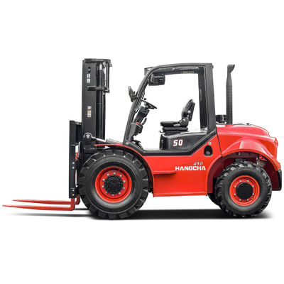 SNSC 5 Ton Kaba Arazi Forklift Üreticileri 2WD 4WD 5000KGs Yük