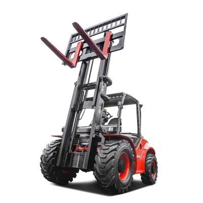 SNSC 5 Ton Kaba Arazi Forklift Üreticileri 2WD 4WD 5000KGs Yük