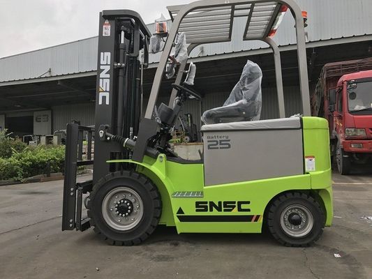 Özelleştirilmiş 2.5 Tonluk Elektrikli Çatal SNSC Çatal Pil ile Güçlendirilmiş