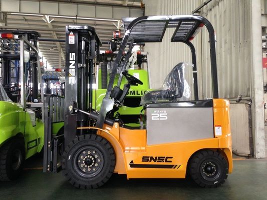 Özelleştirilmiş 2.5 Tonluk Elektrikli Çatal SNSC Çatal Pil ile Güçlendirilmiş