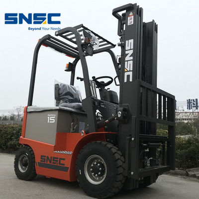1500kg Araç Asansörü 5m Yükseklik Elektrikli Çatal Asansör 2 Aşama / 3 Aşama