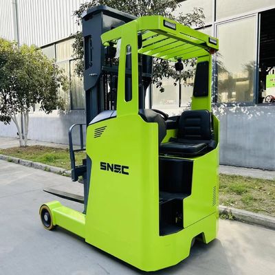 Yeşil Elektrikli Uçuş Çatal Montacargas Çatal Çatal Yükseklik 6m 8m 10m 12m