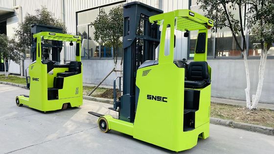 Yeşil Elektrikli Uçuş Çatal Montacargas Çatal Çatal Yükseklik 6m 8m 10m 12m
