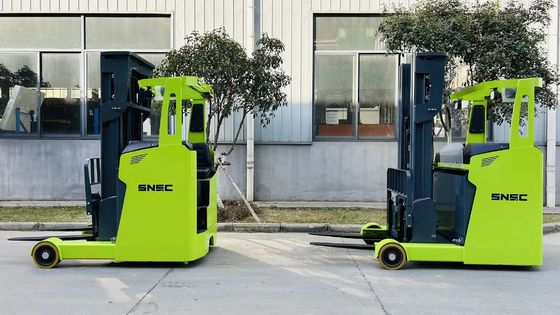 Yeşil Elektrikli Uçuş Çatal Montacargas Çatal Çatal Yükseklik 6m 8m 10m 12m