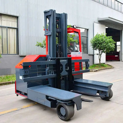 3000 kg 5000 kg Çok yönlü Çatal kaldırıcı Uzun malzeme 4 yönlü ulaşım kamyonu