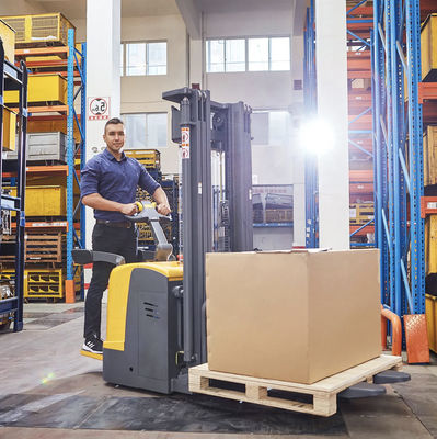 Apaidor Rider Karşıt Denge Pallet Stacker 2000kg 6000lbs Güçlü Stacker Kamyonu