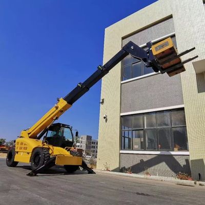 Dizel motor 4 tonluk Telehanler SNSC Forklift Teleskopik Boom