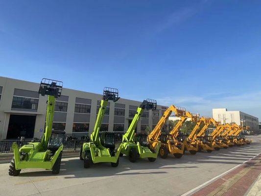 Dizel motor 4 tonluk Telehanler SNSC Forklift Teleskopik Boom