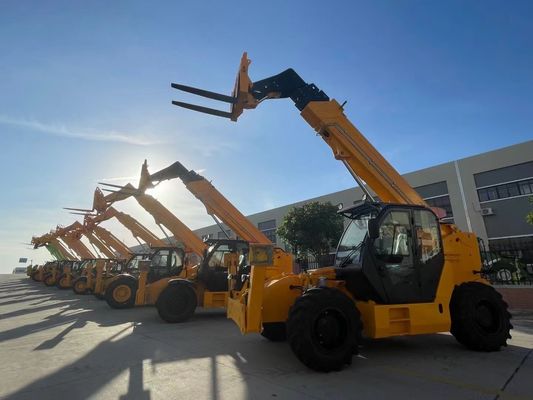 Dizel motor 4 tonluk Telehanler SNSC Forklift Teleskopik Boom