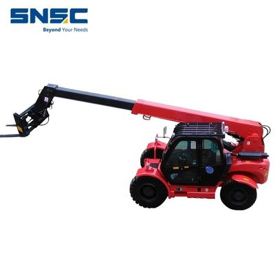 7m 8.5m 17m Teleskopik Forklift 2WD 4WD Sürüş Genişletilmiş Boom Forklift