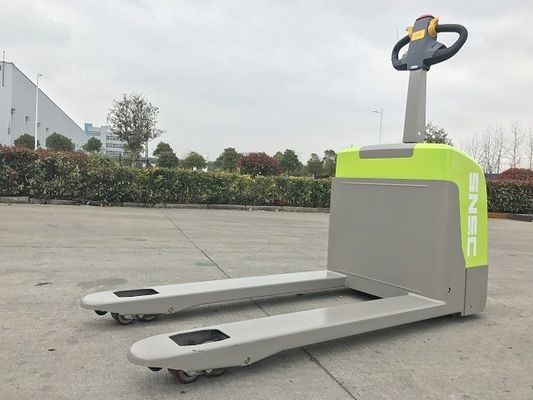 Lityum Pilli Palet Jack 1.5 tonluk Elektrikli Palet Kamyonu Yeşil