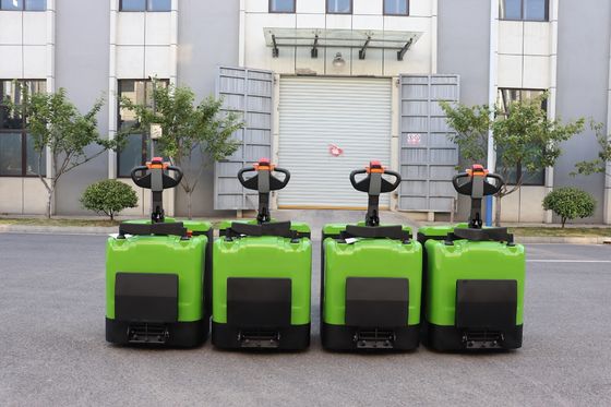 Gıda ve İçecek Fabrikası için 1550mm Fork Battery Powered Palet Truck