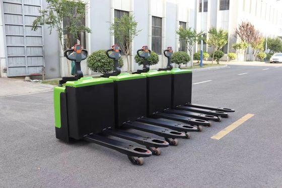 Gıda ve İçecek Fabrikası için 1550mm Fork Battery Powered Palet Truck