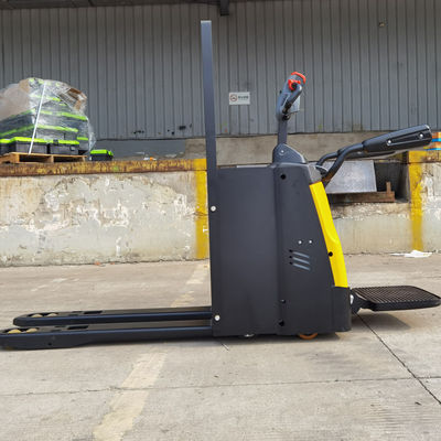 Giyim Dükkanları Elektrikli Palet Jack 600mm Yük Merkezi Motorlu Palet Jack