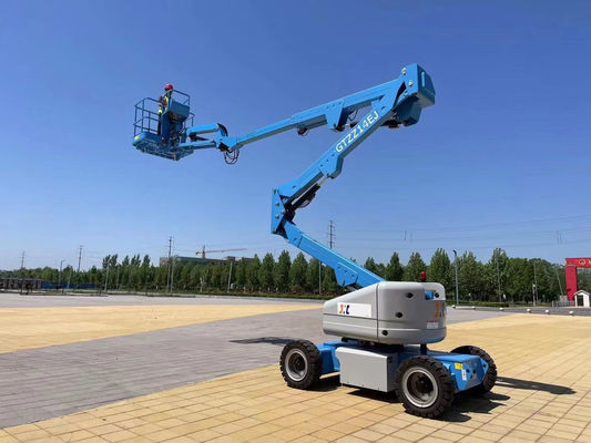 SNSC Eklemli Boom Lift 12m-28m Yükseklik Teleskopik Manlift
